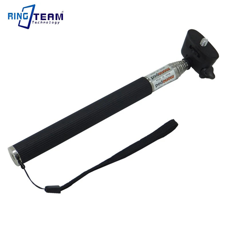 Z07-1 RetracTable Selfie Stick for GOPRO/YI/SJCAM/SONY... Anti-slip Handle, 180 Degree Rotation, Retractable, Convenient for Use