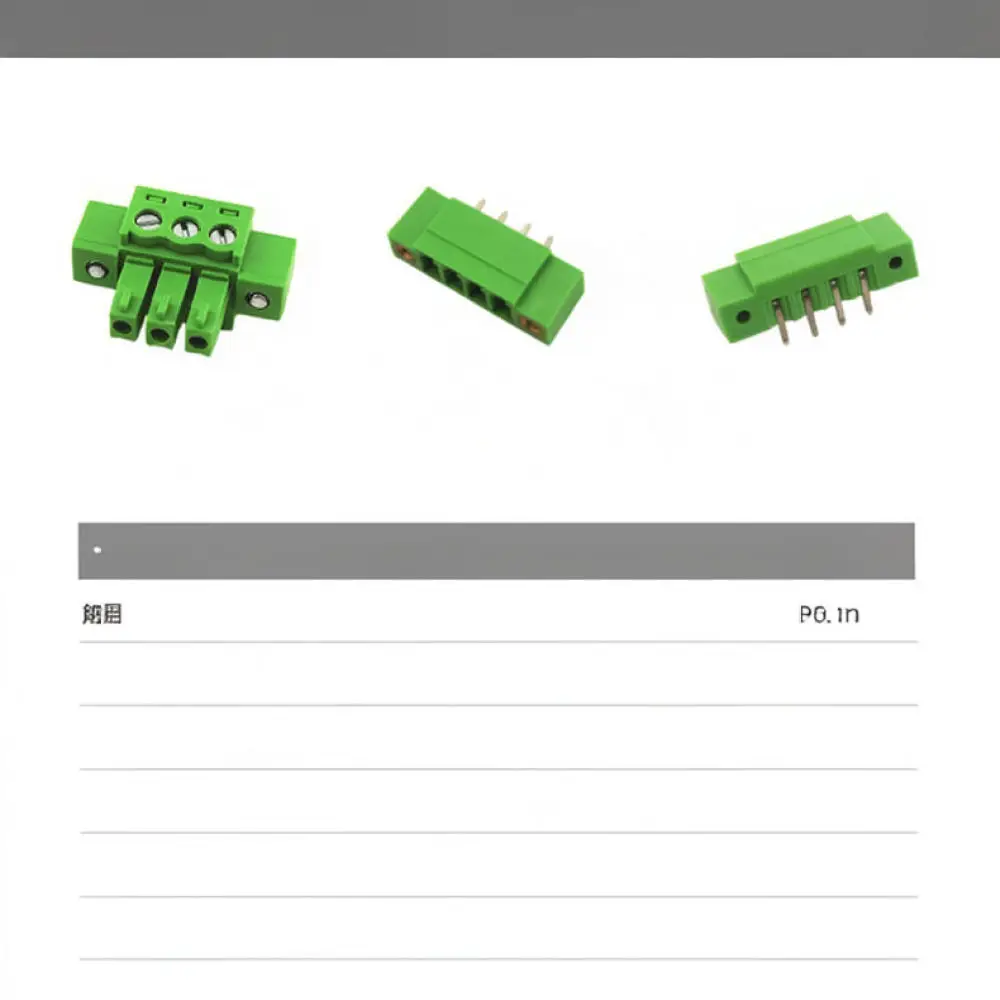 3 81mm Pitch PCB Terminal Connector For Sanhejin Flange Mount Socket Industrial Electrical Wiring Plug Right Angle Pin