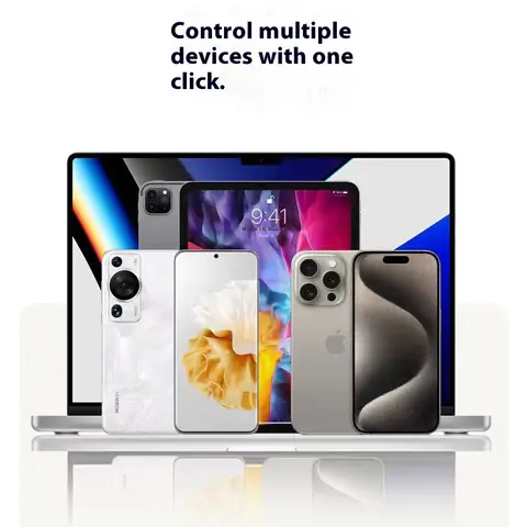 Cavo di ricarica a molla XXM 4 in 1 da tipo C a C Cavo a molla di ricarica rapida Cavo a molla USB C retrattile per auto iPhone 15 Samsung