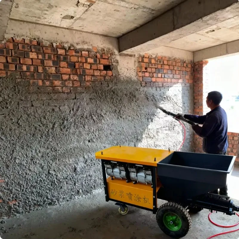 

Customized Concrete Sprayer Efficient Electric\/diesel Cement Spraying Machine Mortar Sprayer for Sale Mortar Spray Machine