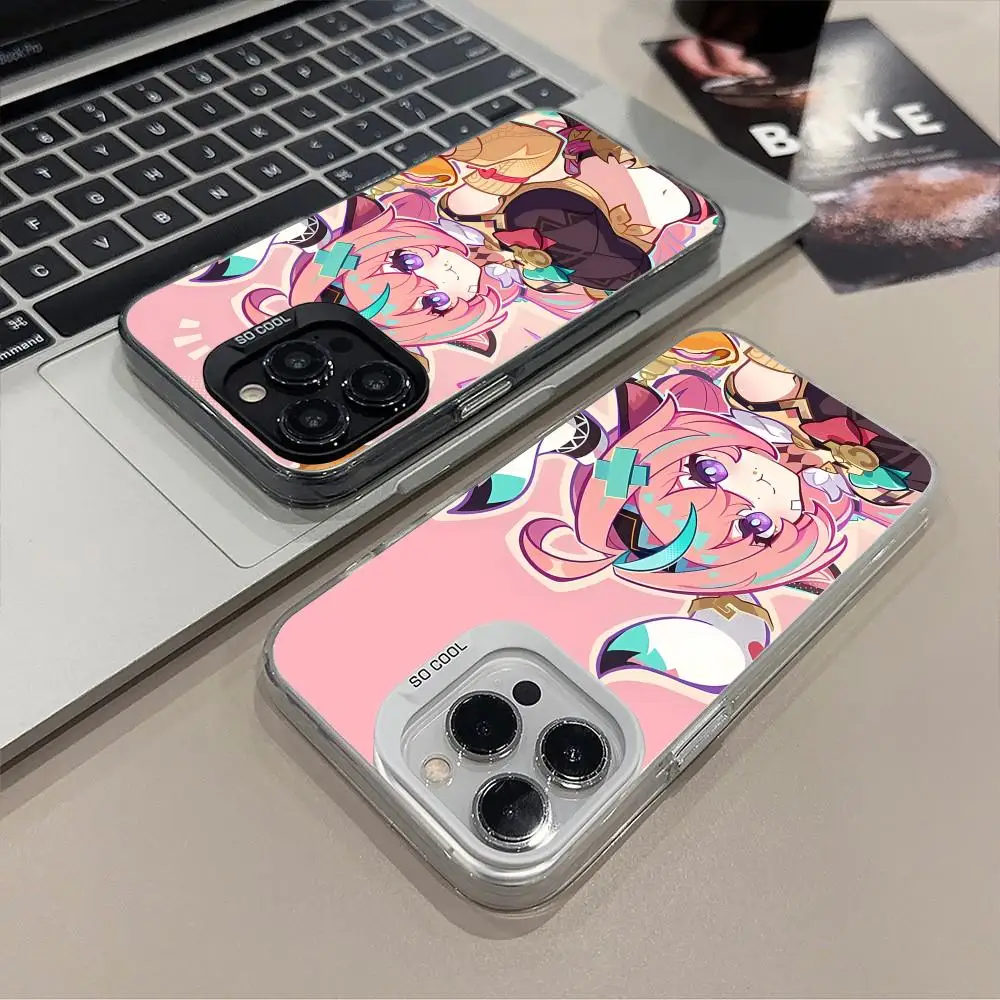 

Прозрачный чехол Game GI Varesa для iPhone 17, 16, 15, 14, 13, 12, 11, X, XR, XS, Air, Pro, Max, Plus, цветной