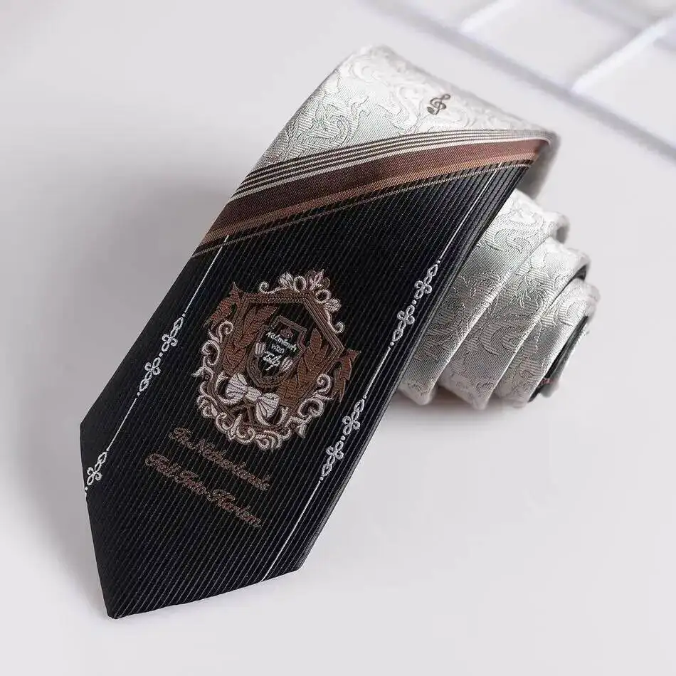 [Koszula Mundurowa Damska JK Lin Yuejun Hamburg Tie Mała Uniwersalna Żakardowa DK Krawat Męski Modny Formalny