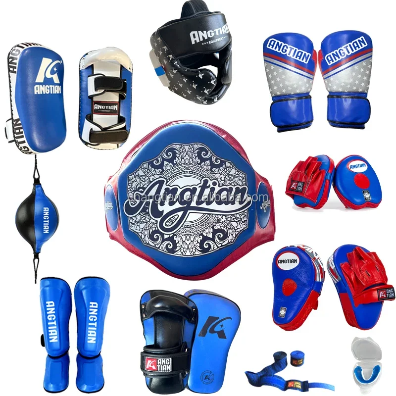 ANGTIAN FACTORY wholesale pro boxing equipment /Training protector Gear for MMA/UFC/Muay thai/Kickboxing