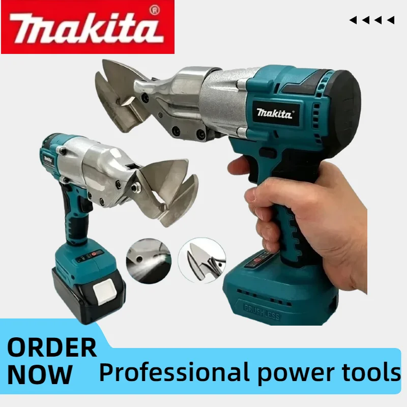 

Makita Cordless Brushless Electric Iron Scissors Rechargeable Metal Cutting Shear Practical Power Tool 18V and Daily Metal Work
