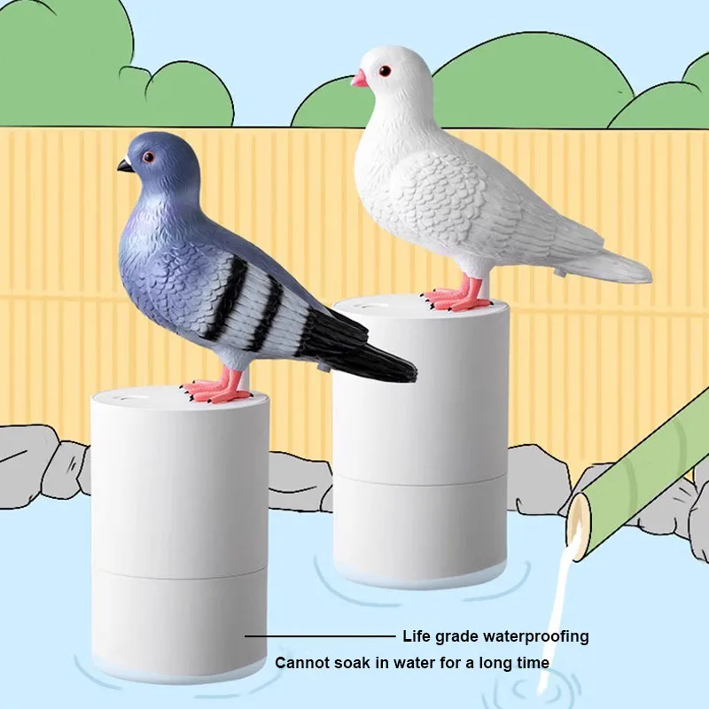 Smart Hand Washing Automatic Induction Pigeon Soap Dispenser Refillable Noncontact Dispensers for Home Gel Liquid Hand Sanitizer