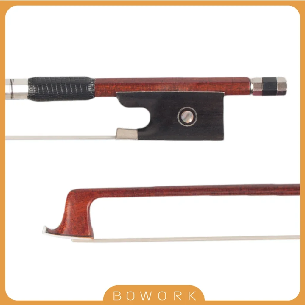 Advanced Pernambuco Like Carbon Fiber Bow Great Performance For 4/4 Violin Bow Ebony Frog Electric Fiddle Pernambuco Veener Bow