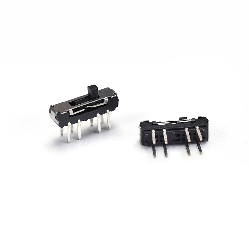 5PCS MSK23D19 Vertical 8 Pin 3 Position 2mm Lever Length Miniature Power Toggle Switch Electrical Connector
