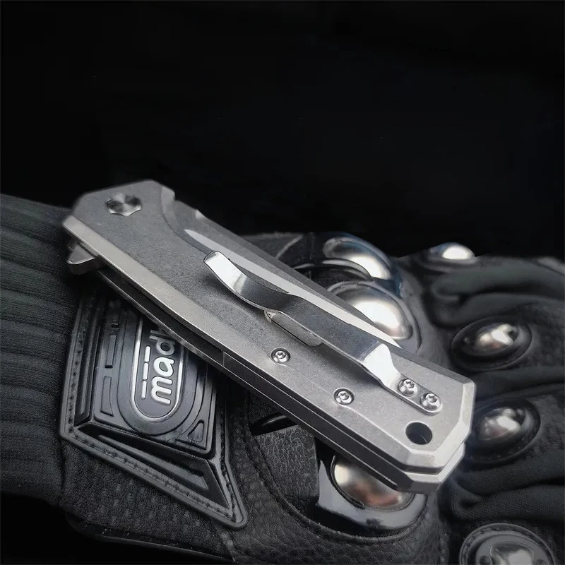 Excellent Tactical 0808 Todd Rexford Flipper Folding Knife All-steel Outdoor Pocket Knife Portable Outdoor Rescue Survival Tool