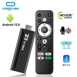 Smart Android TV Stick Z8 Allwinner H618 Android12 2GB 8/16GB Dual WiFi 2.4GHz/5GHz BT5.2 Google Assistant Portable Media Player