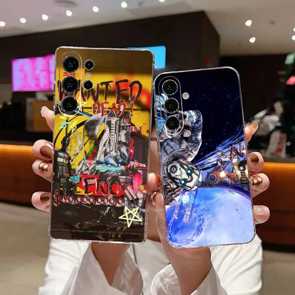 BL Borderlands Game  Phone Case For Samsung S25,S24,S21,S22,S23,S30,Ultra,S20,Plus,Fe Transparent Cover