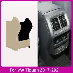 For Volkswagen VW Tiguan 2017 2018 2019 2020 2021 Car Armrest Mat Anti Kick Pad Microfiber Leather Protection Cover Accessories