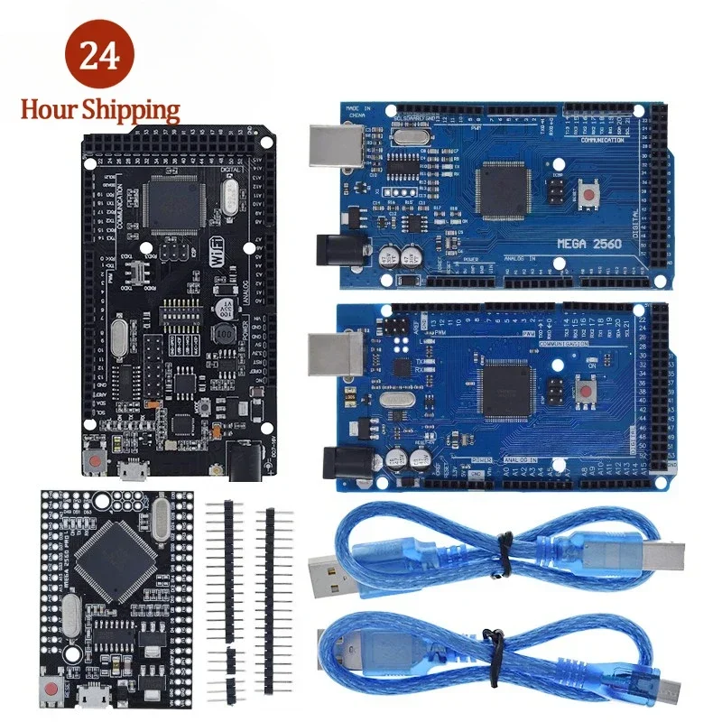 Mega2560 ATMEGA16U2 / Pro Mini MEGA 2560 Mega+WiFi R3 ATmega2560 Chip CH340G For Arduino UNO R3 Development Board WeMos ESP8266