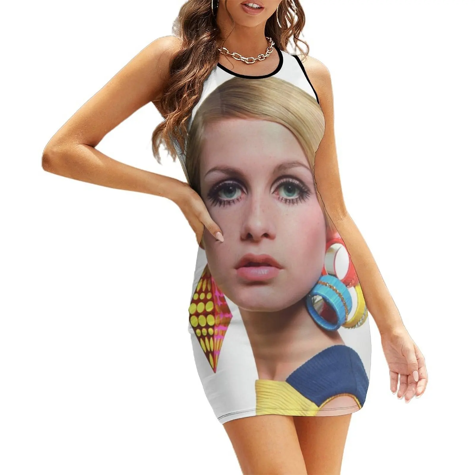 

Twiggy Sleeveless Sundress ceremony dresses dress summer 2025 women Dress women luxury dresses