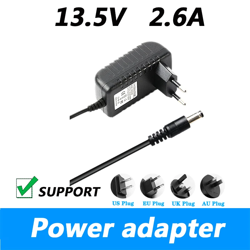 13.5V 2.6A Laptop Power Adapter 13.5V 2600MA DC Regulated Power Cord 4.0*1.7MM