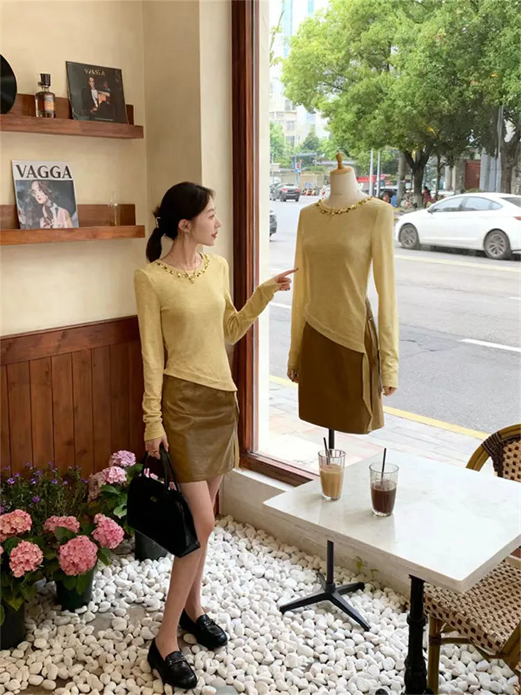 

Модная ретро-юбка макси, новинка весенней коллекции, женская одежда, с высокой талией, А-силуэт, для повседневной носки