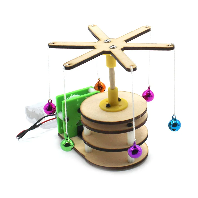 Kids Science Toy Technology Gadget Physics STEM Kit Electric Ferris Wheel Educational Toys for Children DIY Craft Toy