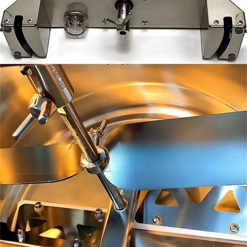 

Food Stirrer Pot 10L Stir-fry Machine Food Jam Sauce Mixing Wok 220V Automatic Stir Fry Machine