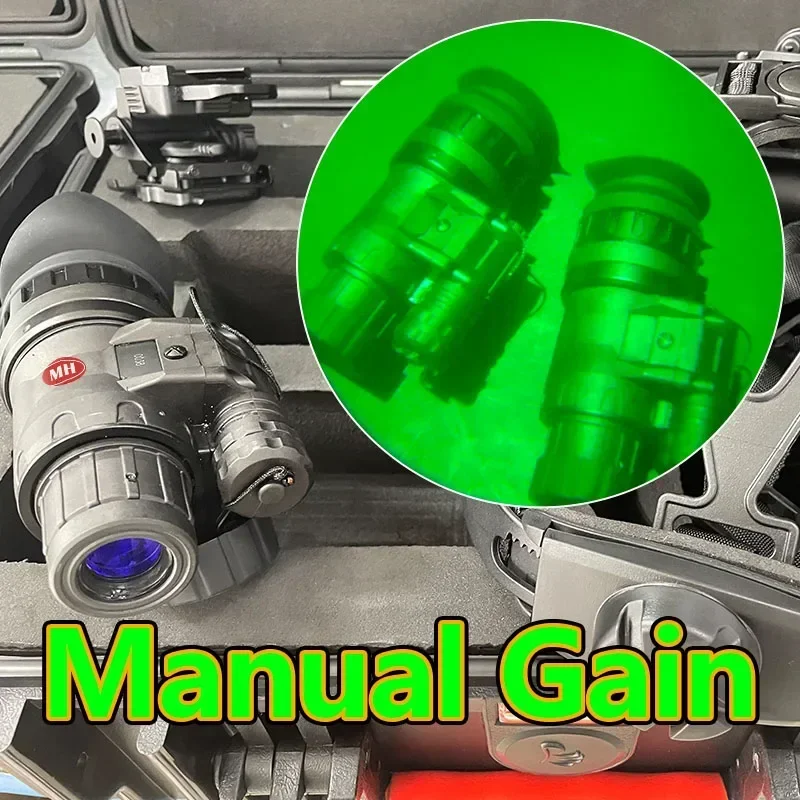 Inventário suficiente NVG PVS-14 Visão Noturna Monocular Gen 3 Ganho Manual Auto-Gated Feito na China Pacote