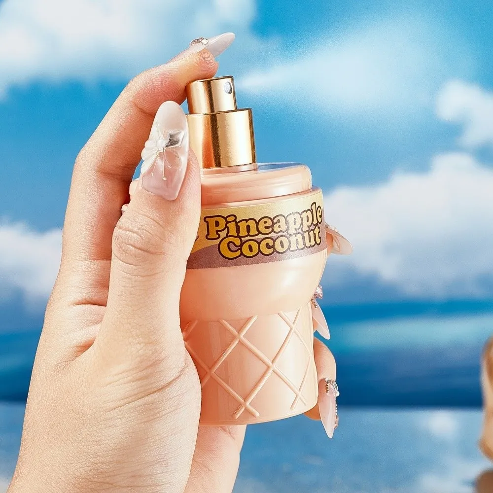 

Ice Cream Shape Women's Perfume Vanilla Cherry Long Lasting Ice Cream-Shaped Fragrance Pineapple Coconut Chocolate Brownie