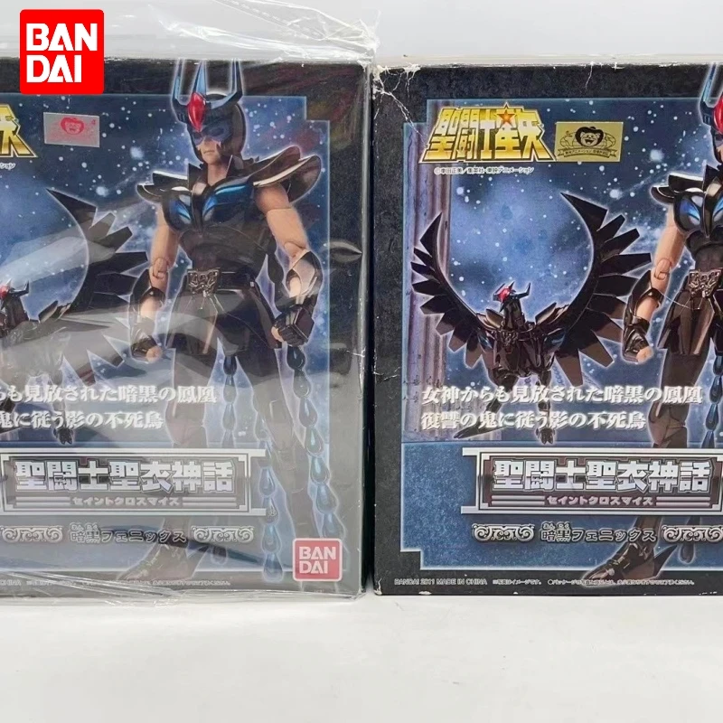 Original Bandai Saint Seiya Saint Cloth The Secular Bird Dark Black Phoenix Ikki Final Bronze Cloth Saint Cloth Ex Figures Gift