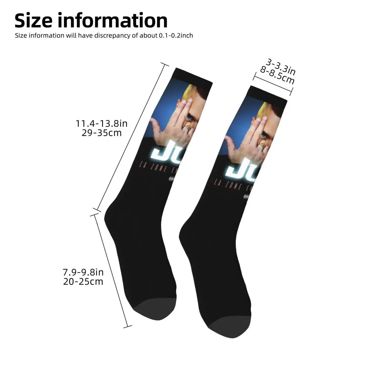 Jul Socks Harajuku Medias súper suaves Calcetines largos para todas las estaciones Accesorios para regalos de hombre y mujer