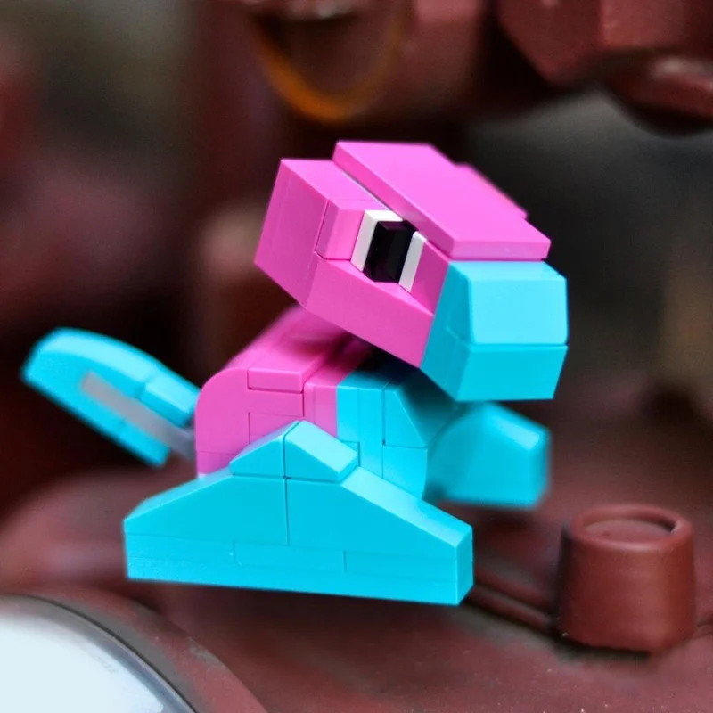 66 قطعة MOC جهاز كمبيوتر شخصي بطة نموذج اللبنات العمارة هدية الكريسماس تجميع لعبة لتقوم بها بنفسك فكرة إبداعية الطوب عيد ميلاد الاطفال