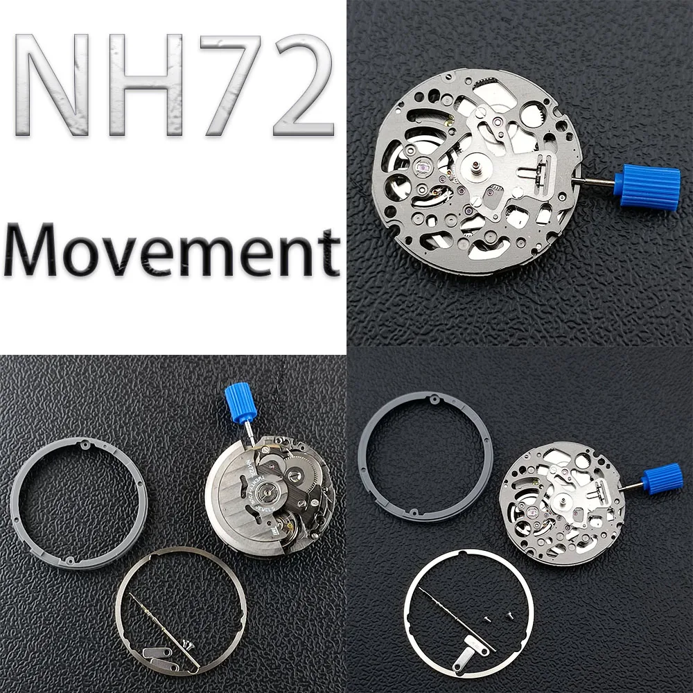 NH72/NH72A original automatic mechanical movement NH72 hollowed out watch accessories replace high-precision watches