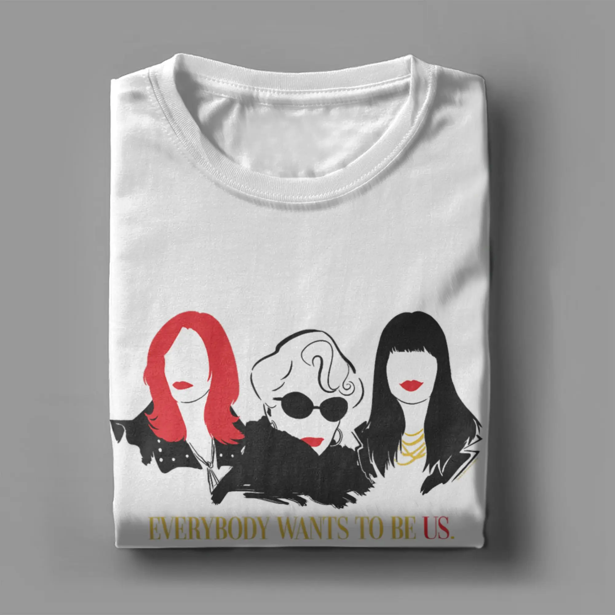 The Devil Wears Pradaed Miranda Everybody Wants to Be Us Quote Cotton T Shirt Men Summer Y2K Basic T-Shirts Fashion Tee Shirt