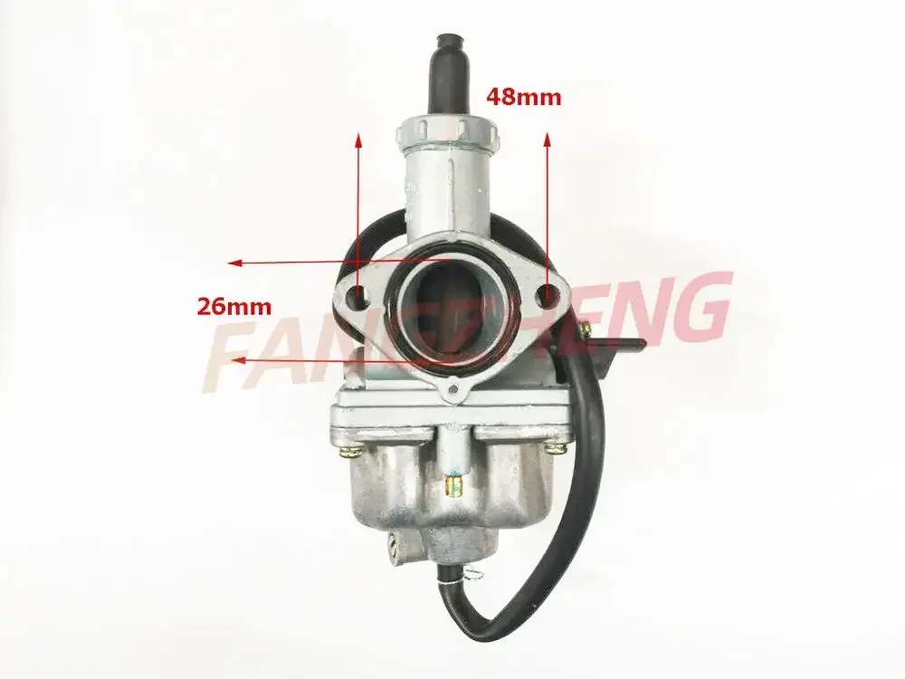 PZ26 26mm Lever Choke Carby Carburetor For Honda CT125 CG125 CG150 CB125 110/125/150cc Motorcycle Racing Competition  Carburetor