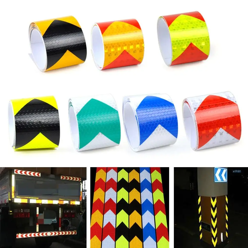 5x300cm Reflective Stickers Self Adhesive Warning Tapes Car Reflective Tape Car Reflector Sticker Warning Strip Safety Mar