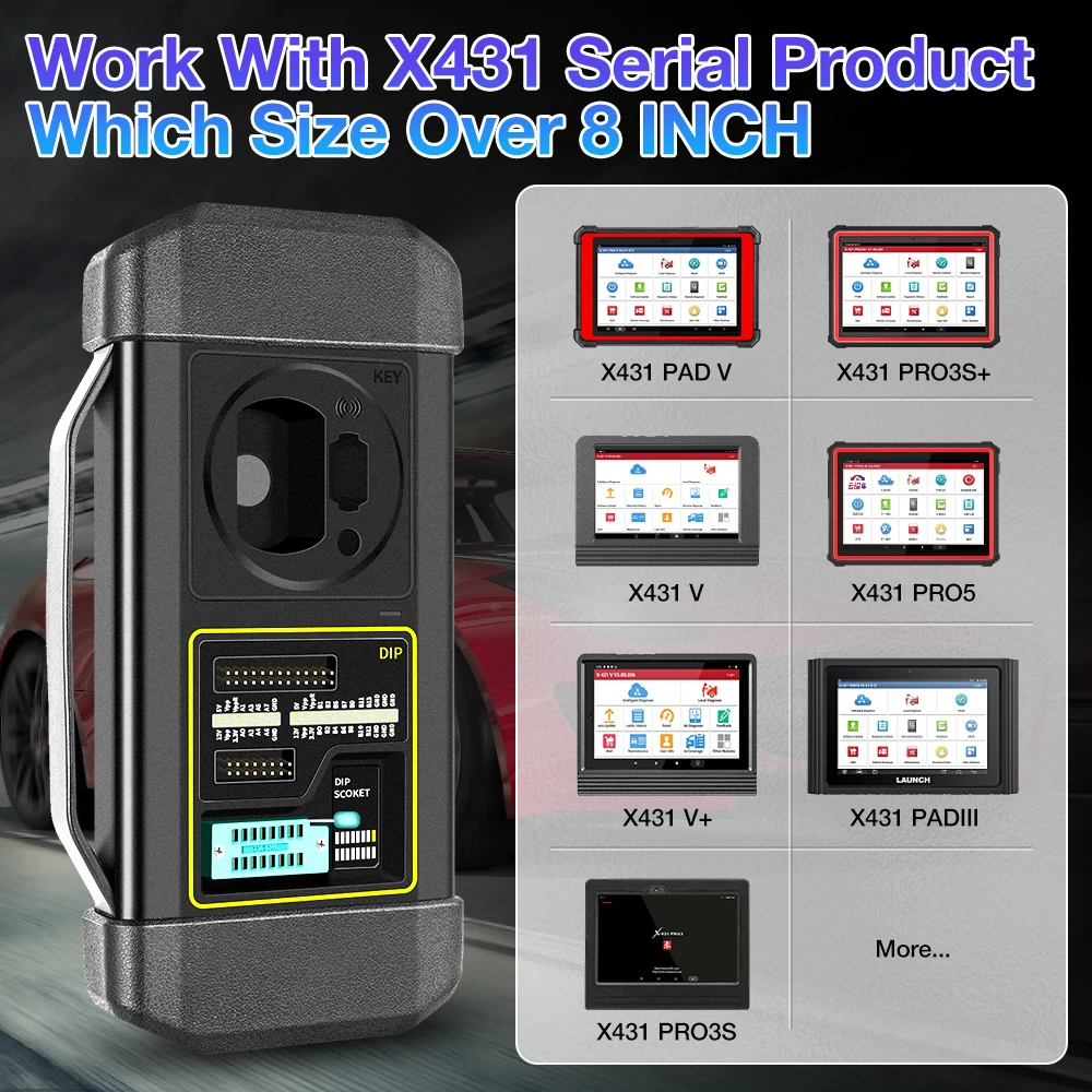 Picture 6: USA EU Warehouse LAUNCH X431 X PROG3 Car Key Programmer Obd2 Scanner XPROG3 Immobilizer Smart Keys Remote