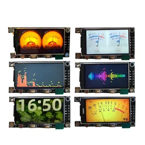 مضخم طاقة أنبوب DLHiFi DAC ، التحكم الصوتي ، الطيف التناظري ، مقياس VU ، شاشة LCD ، مؤشر مستوى الصوت ، وحدة الساعة ، 5 أوضاع أفضل 7 مبيعا للصوت التناظري - رقم 5