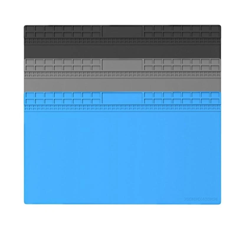 Tappetino saldatura resistente calore in silicone F92C tappetino riparazione a prova riscaldamento a calore e