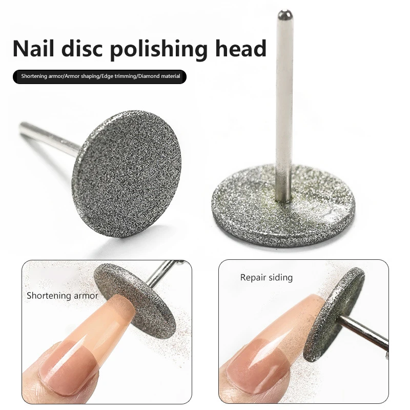 Removal Head Electric Nail Drill Bit Disc Grinding Burr T Mills Grinder Cuticle Cutter Art Tools Nail Polishing Bits