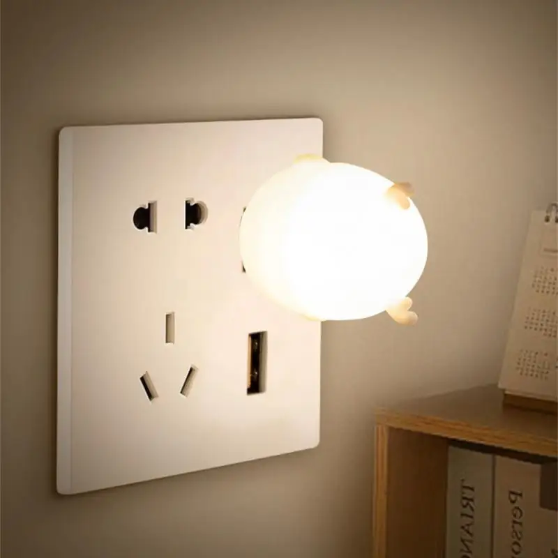 Mini USB Plug LED Night Light, Computador de carregamento móvel, Pequenas Lâmpadas bonitos, Proteção para os olhos, Leitura, Livro, Decoração do