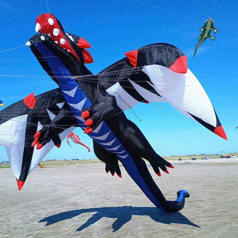 

Free shipping 7m Dragon kite large single line parafoil kite line soft inflatable kite professional kite octopus kite wind surf