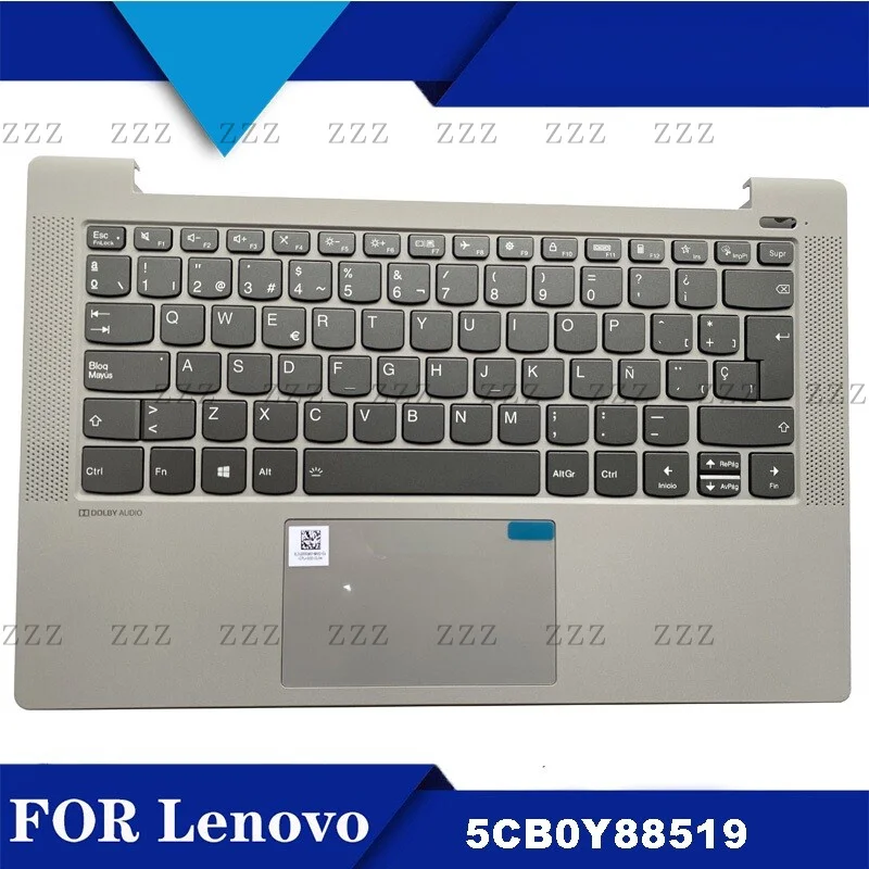 ZZ For Lenovo Ideapad 5-14IIL05 C Shell Palm Rest Backlit Keyboard 5CB0Y88519