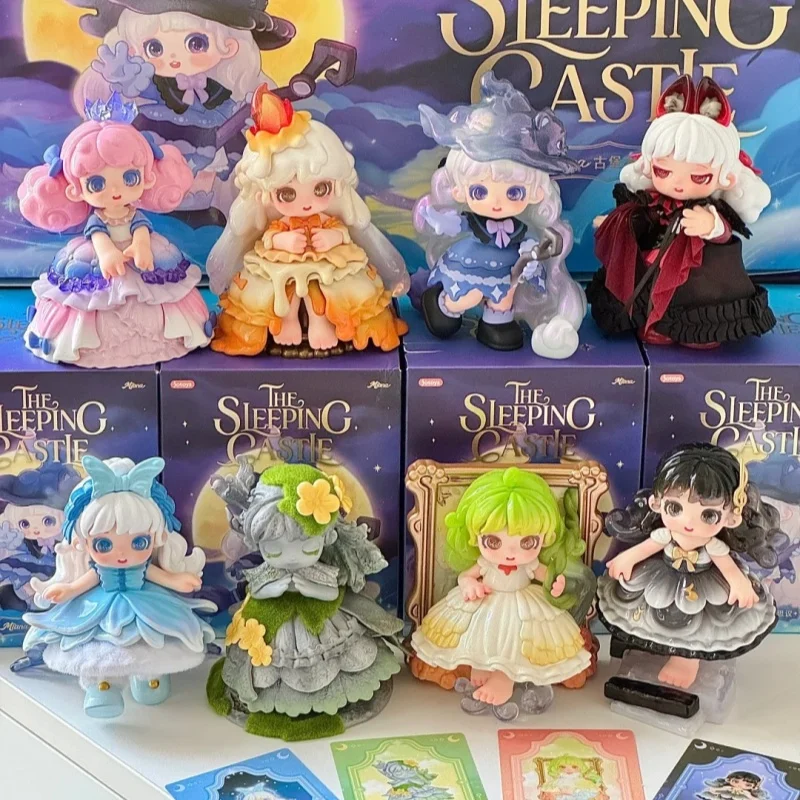

Original Miana Blind Box The Sleeping Castle Series Trendy Anime Peripheral Ornaments Model Gift Toys Desktop Decorative