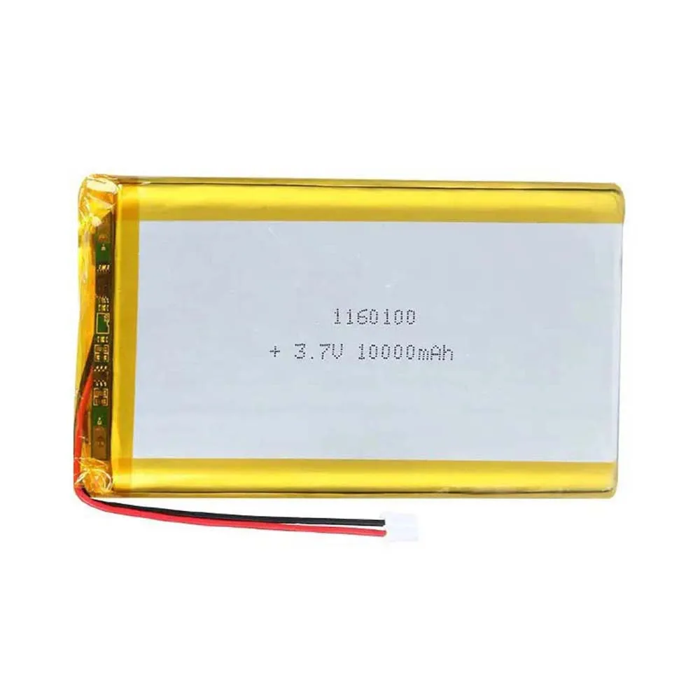 Rechargeable 3.7V 10000Mah 1260100 Lithium Polymer Ion Battery For MOBILE POWER DVD CAMERA POWER BANK MP3 ELECTRIC TOYS