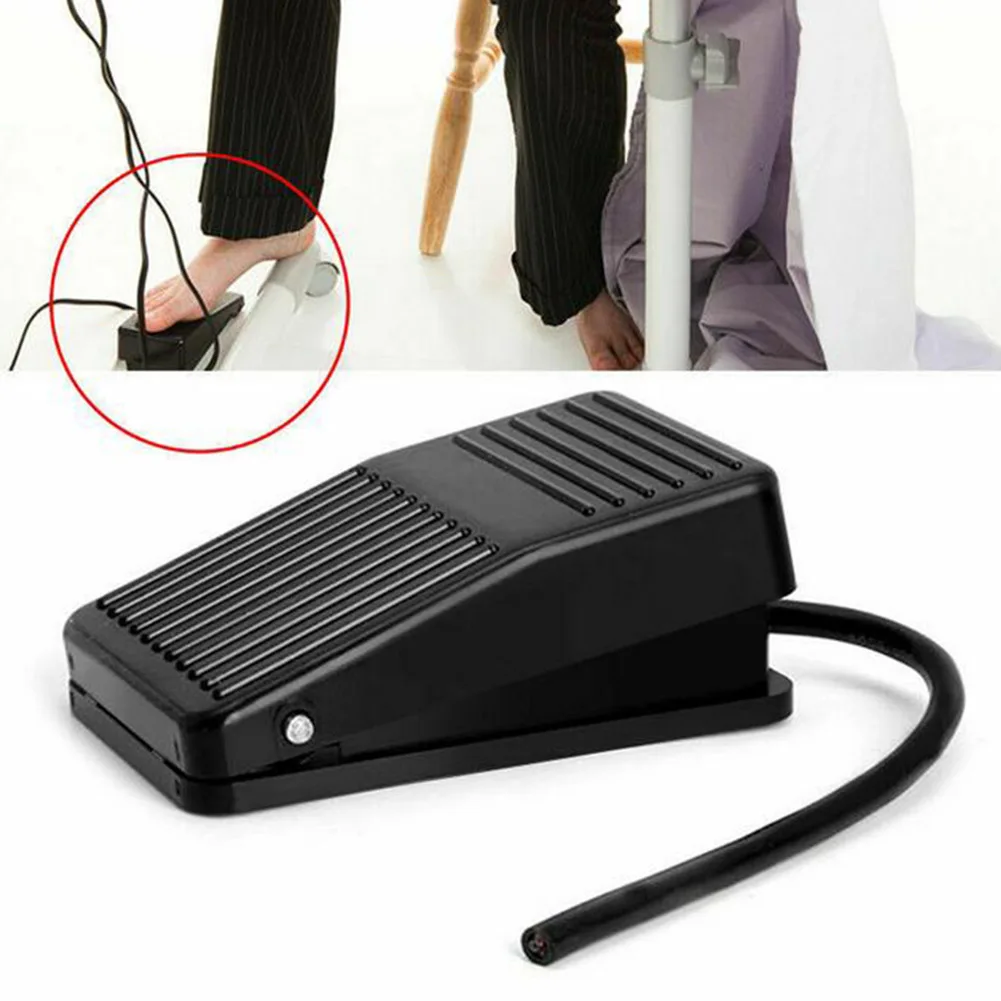 1 NO 1 N Foot Pedal Switch Free Up Your Hands High Quality Plastic Controls The Power On Or Off 10cm AC 250V 10A Anti-skid