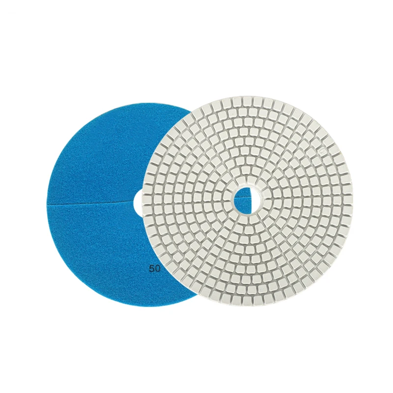 

1Pc 5 Inch 125mm Dry/wet Diamond Polishing Pads Granite Abrasive Polishing Tool Stone Marble Concrete Floor Grinding Sheet Disc