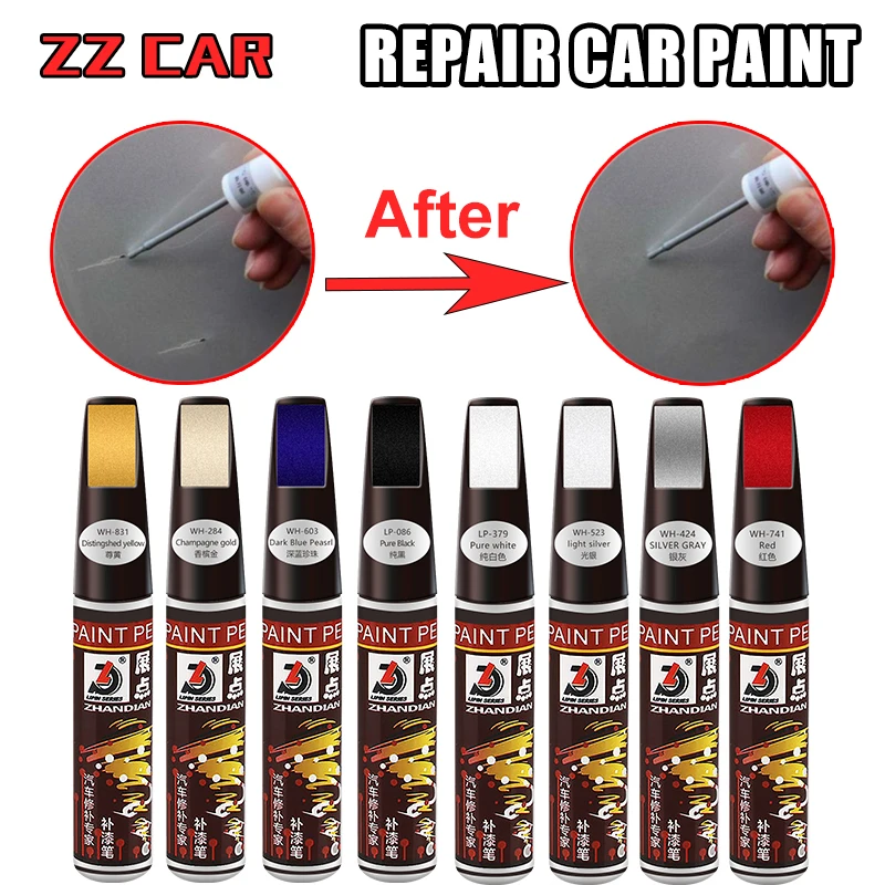 Car Paint Pen Scratch Repair Tool Repair Paint Coating Transparent Coating Waterproof Non-toxic Permanent Waterproof Repair Pen