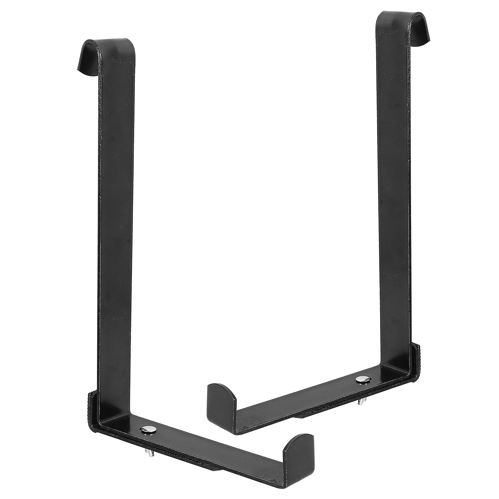 

Balcony Flower Pot Hook Plant Rack Stand Black Hanging Brackets Hanger Basket Sturdy Support Adjustable Design Metal Planter