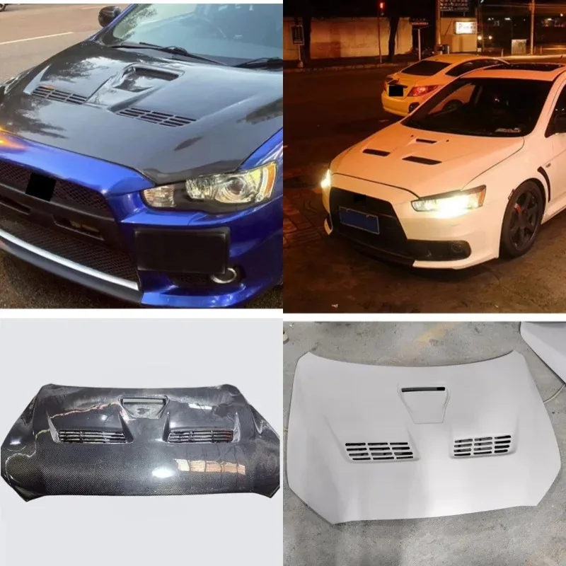 

Car Engine Hood For Lancer-ex 09-16 modified Bonnet Engine Cover Car Kit Accessories