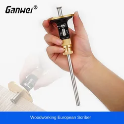 Woodworking European Style Scriber 0.2mm Level High Precision Blade Scribing Carpentry Parallel Line Drawing Mortise Marking