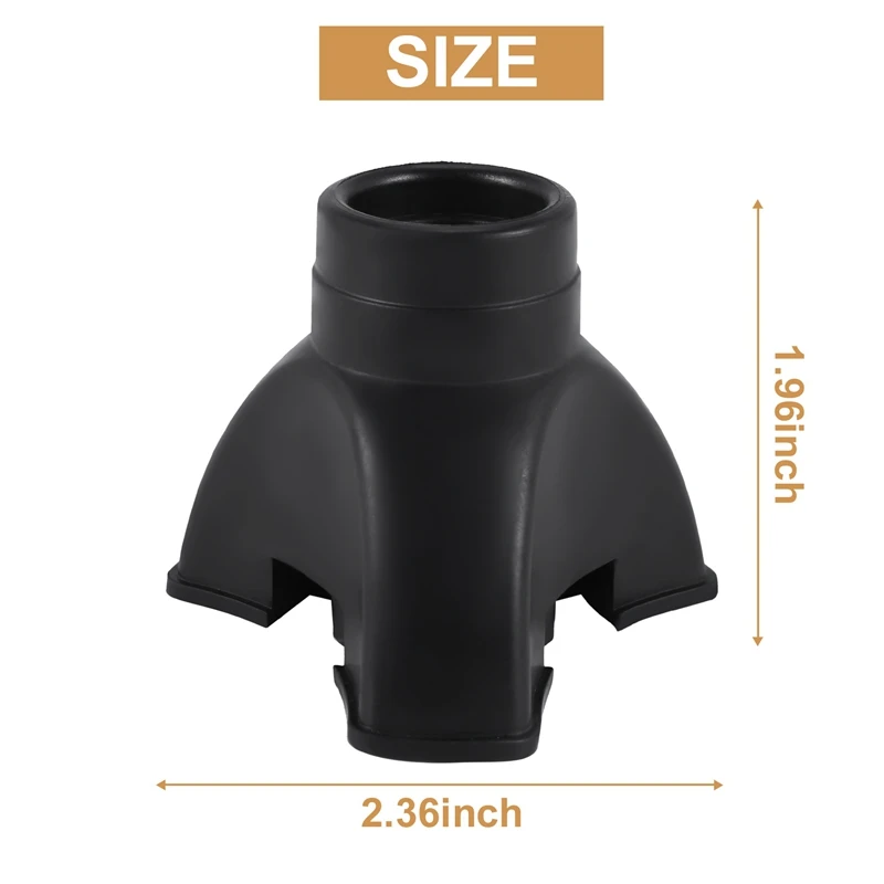 SMIEA 2X เดิน Stick End ขาตั้งกล้อง CANE TIP Self ยืนยาง NON-SLIP End ด้านล่าง