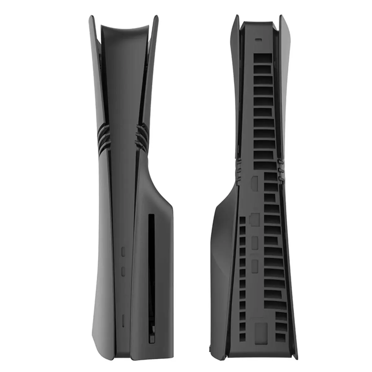 New Electronics For Pro Disc Version Black Faceplate Case Cover Premium Plastic Gaming Accessories