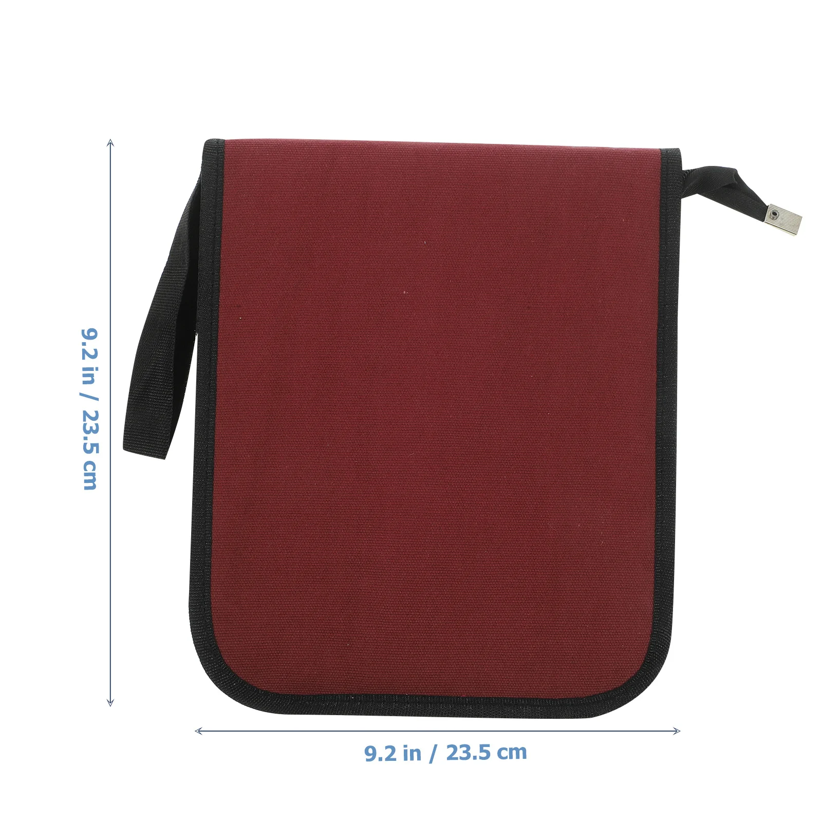 1pc Borsa per matite in tela Organizzatore pieghevole di grande capacità per disegnare matite Penne Forniture artistiche Custodia per cancelleria