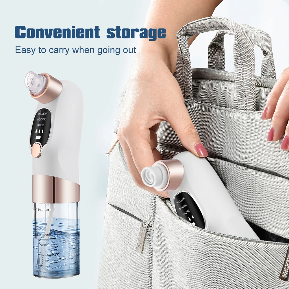 신형 소형 버블 클리너 가정용 얼굴 모공 청소 블랙헤드 제거 산소 주입 블랙헤드 제거 뷰티 기기