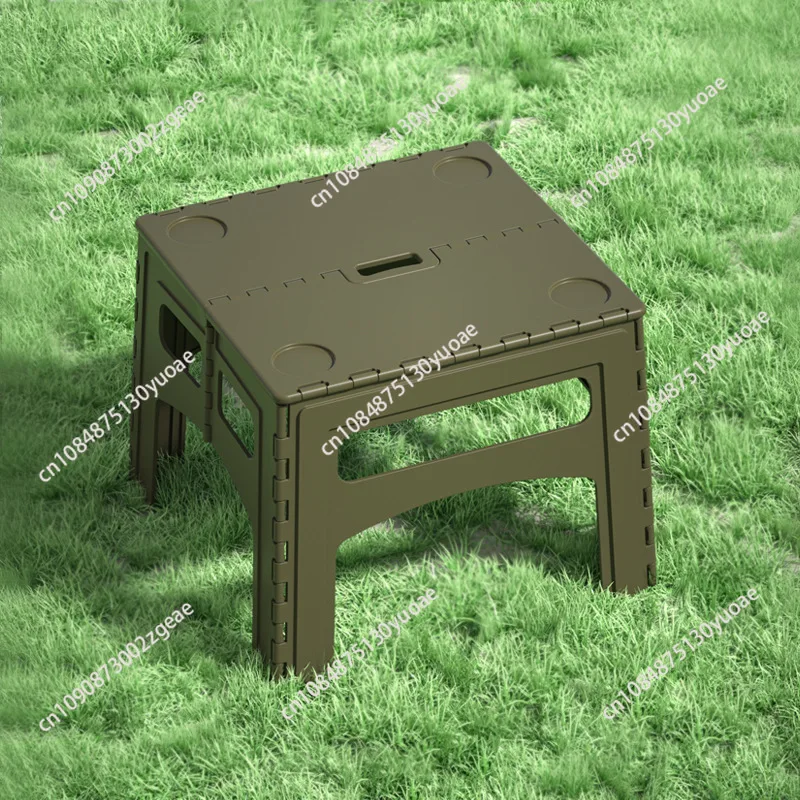 Portable Outdoor Folding Table, Camping Plastic Table, Simple Picnic Supplies, Heightened and Lengthened